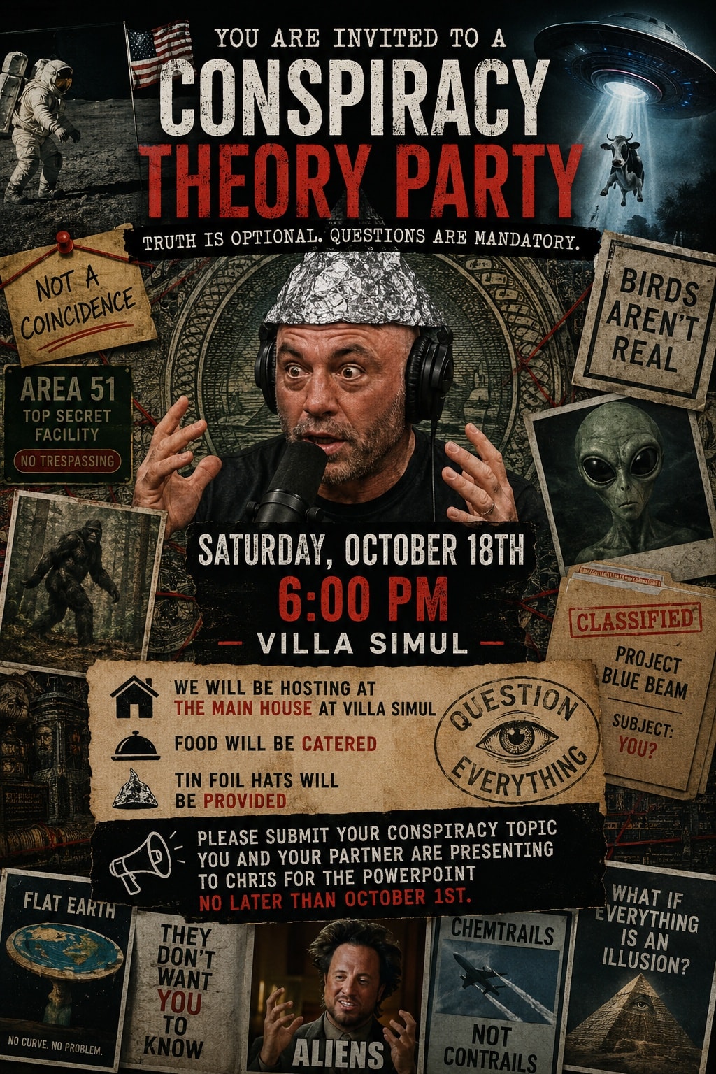 Kick Off Party at the Villa