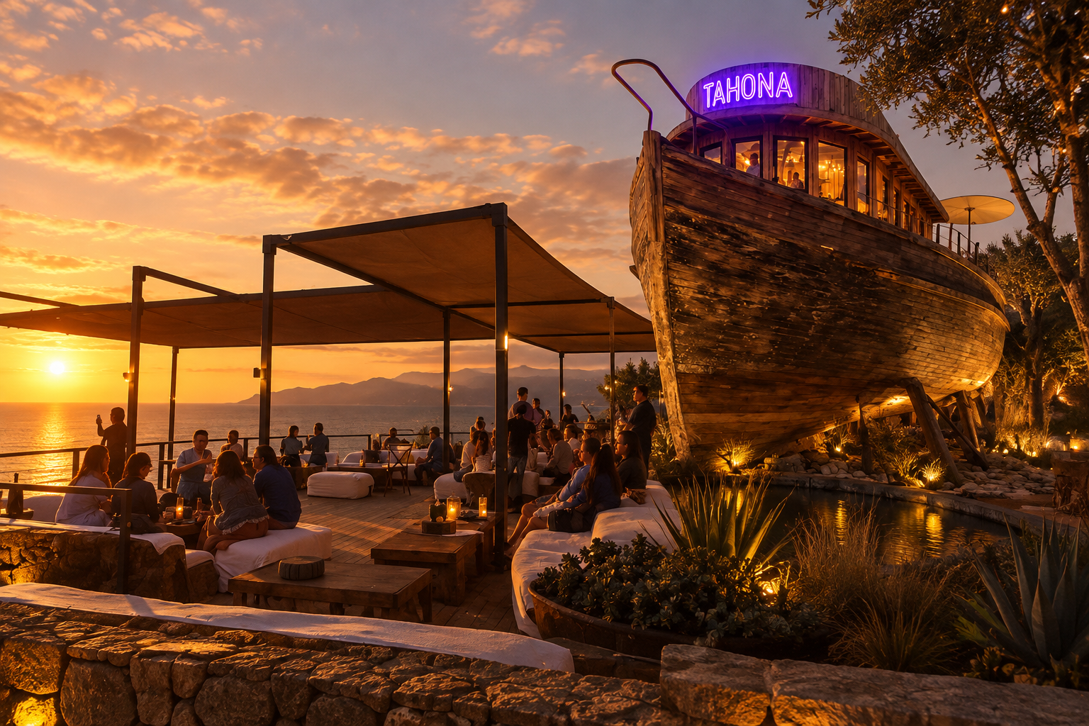 Tahona Bura sunset venue
